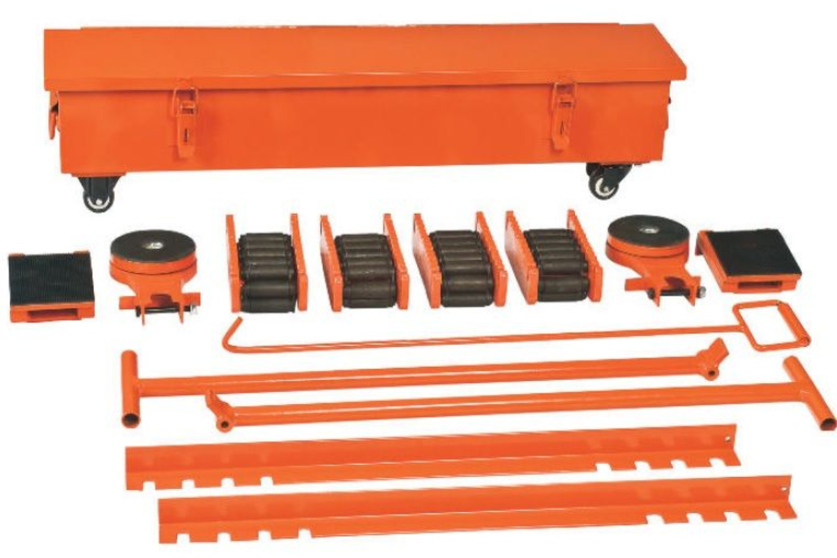 Schwerlastfahrwerk mit Rollensatz