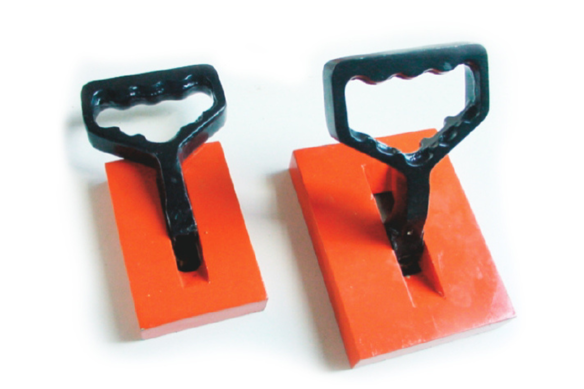 Handmagnete zum Tragen von Blech