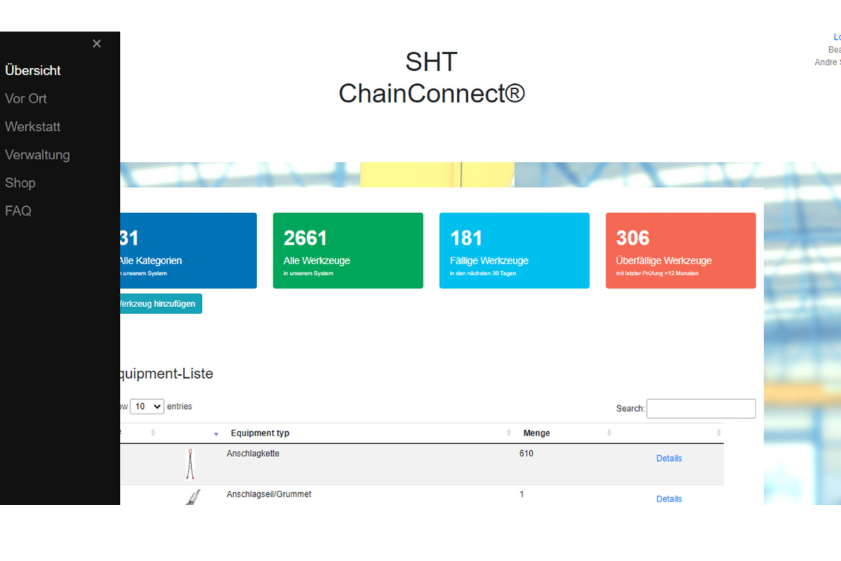 Chainconnect ERP-System