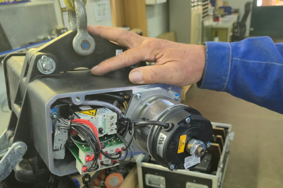 Reparaturservice für Hebezeuge